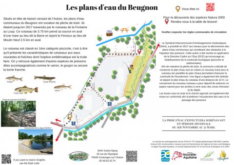 Déconnexion du plan deau communal du Beugnon (79) : vue générale