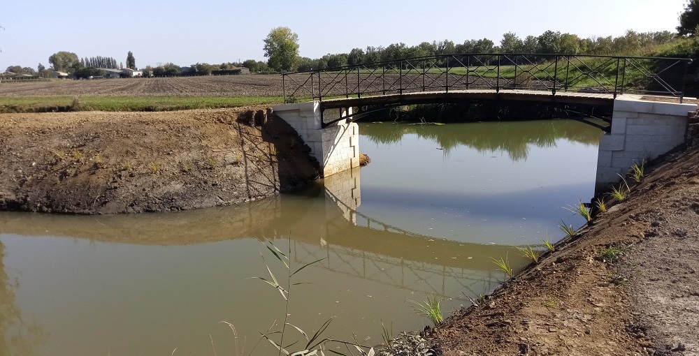 La passerelle de lOuillette fait peau neuve