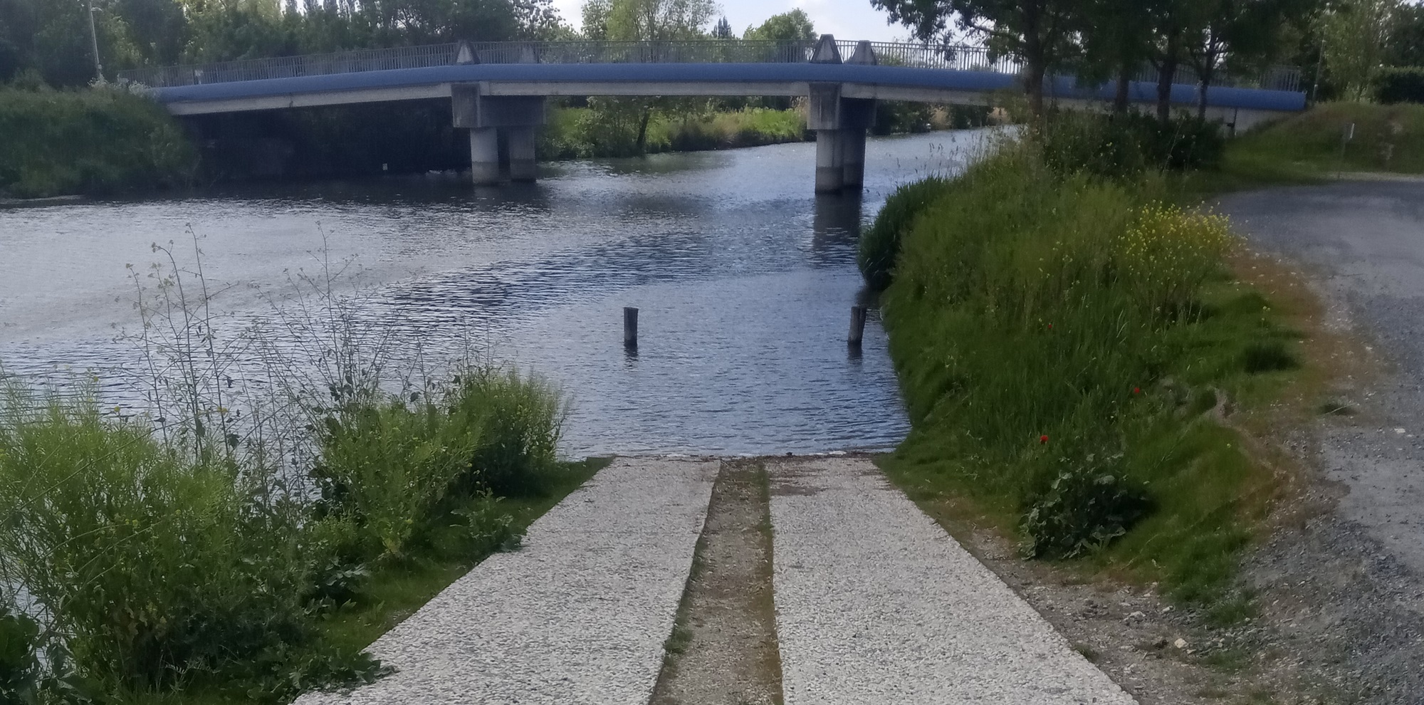 Les cales de mise à l'eau