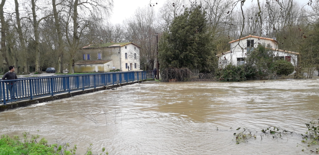 Situation de crue le 06 mars à 17h