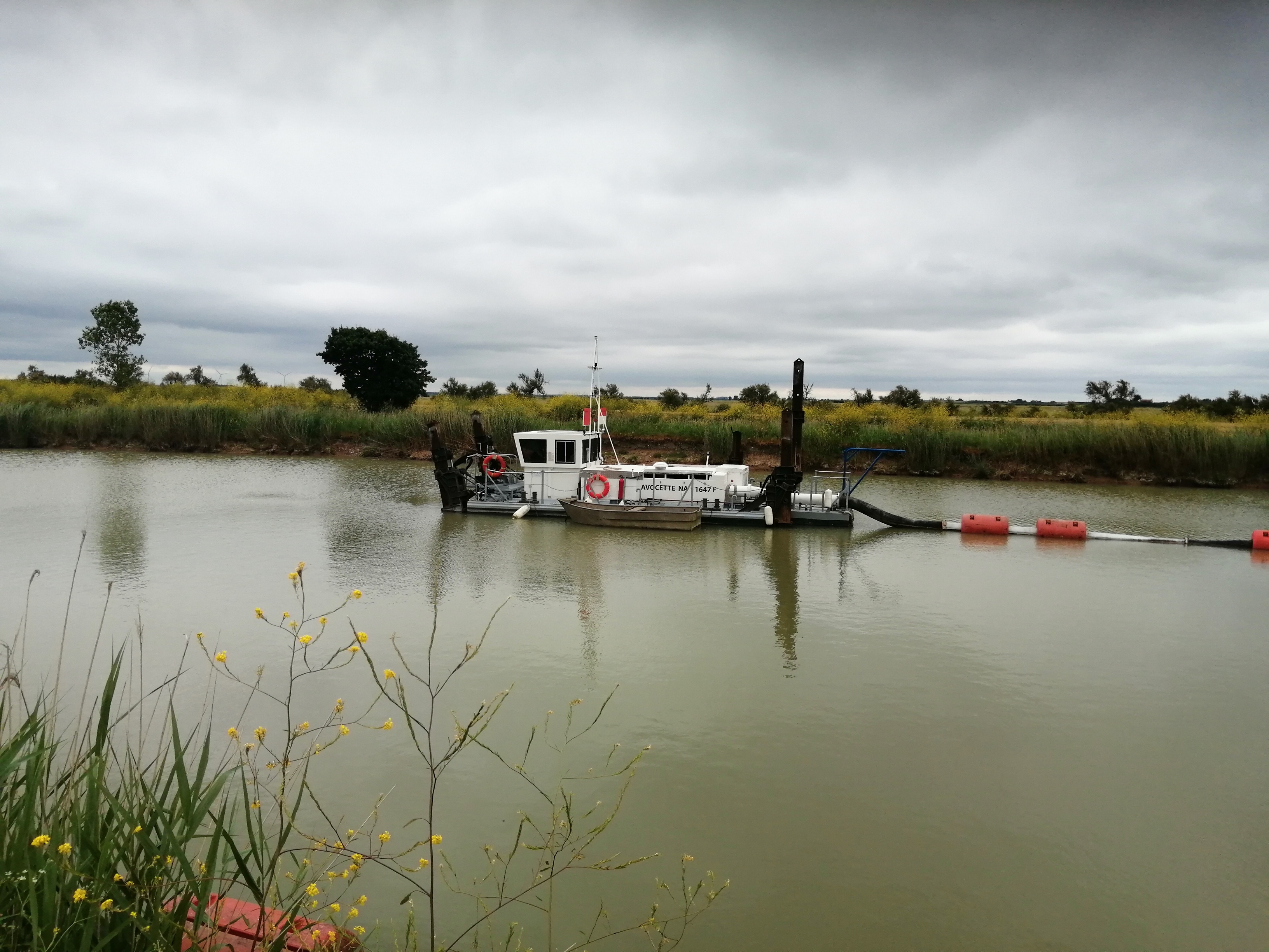 Reprise du d&eacute;senvasement du Canal maritime