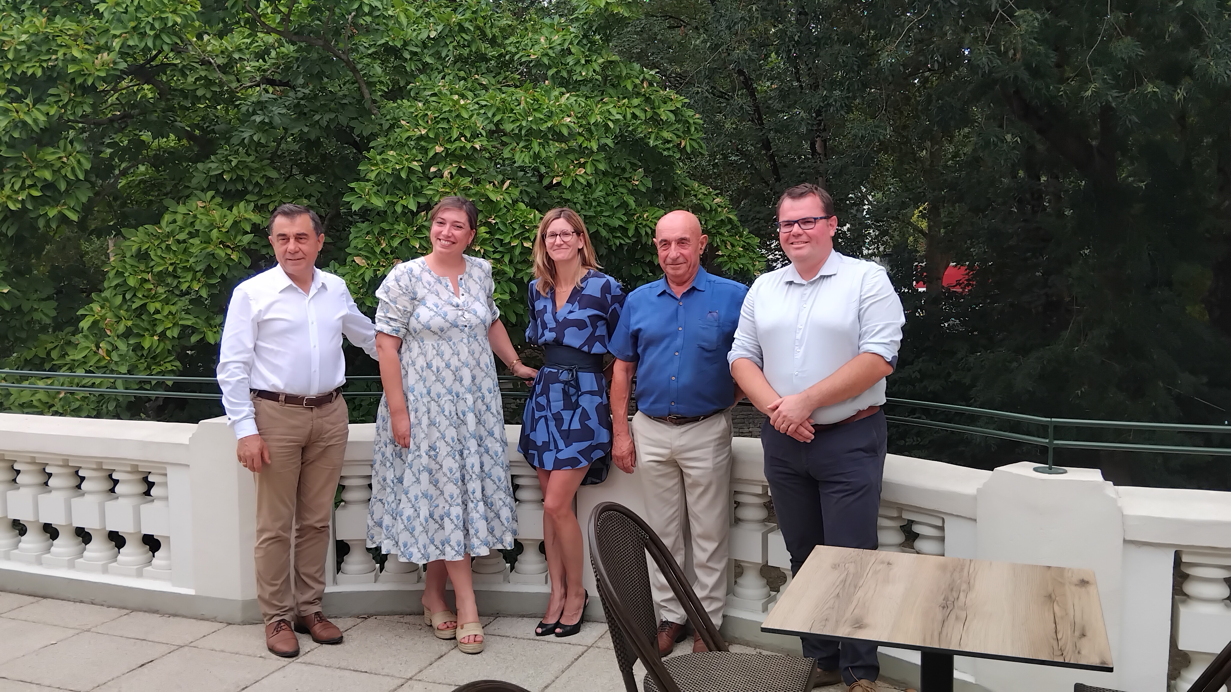 Visite des Pr&eacute;sidents de D&eacute;partements &agrave; l'IIBSN