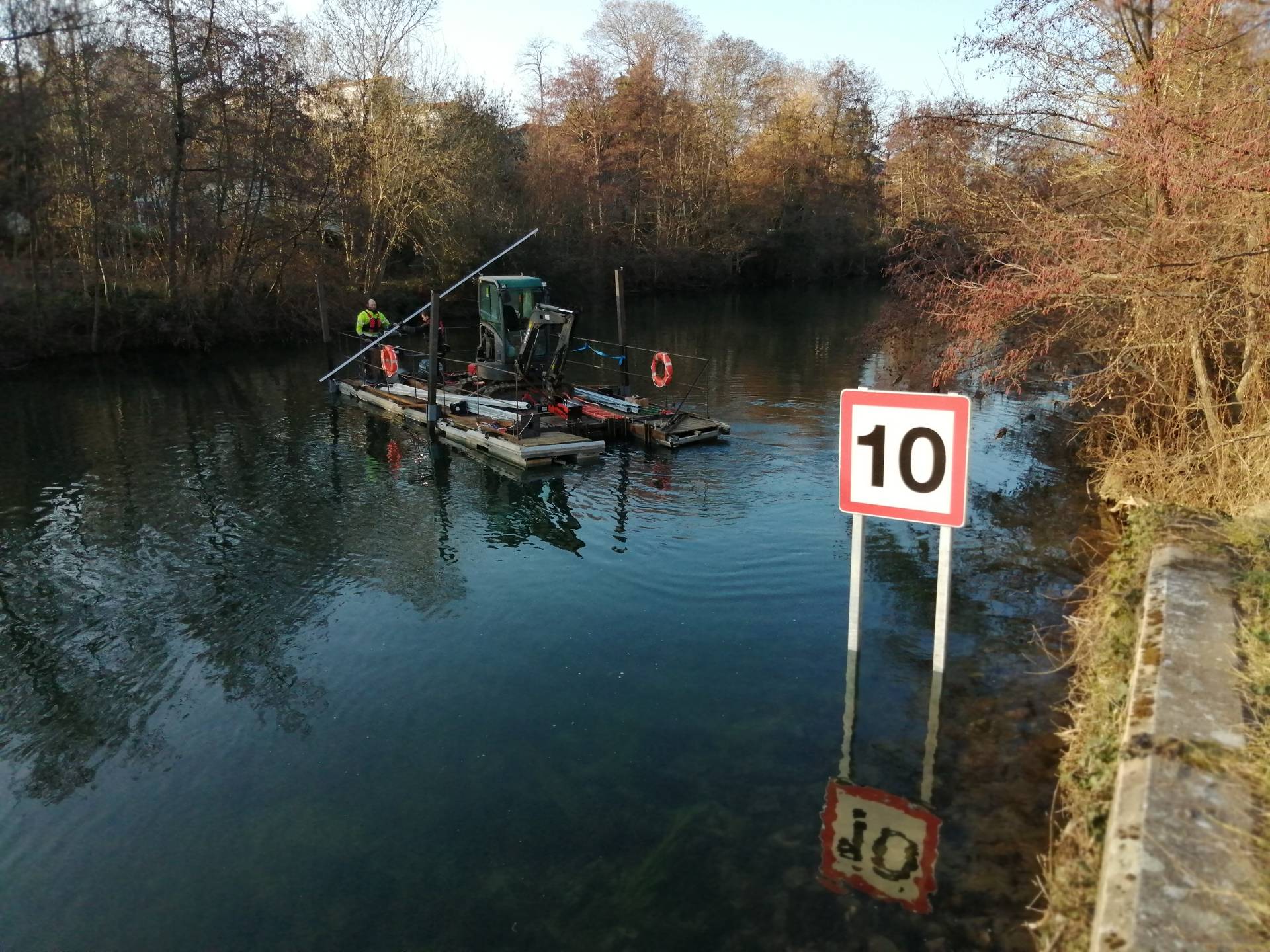 Signalisation fluviale sur la Sèvre niortaise, les Autizes et le Mignon