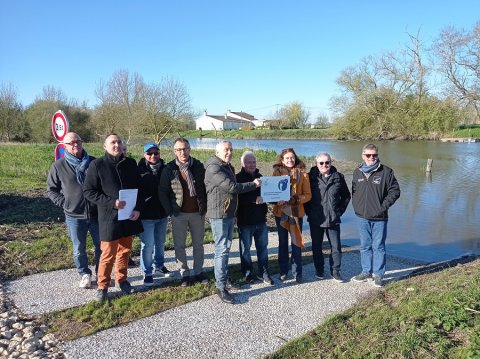 Labellisation du parcours de pêche à Saint-Jean-de-Liversay