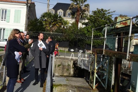 Visite du Préfet de Charente Maritime