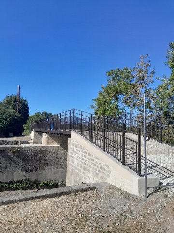 Sécurisation du pont de Sazay