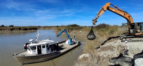 Travaux de sécurisation et restauration des barrages des Enfreneaux