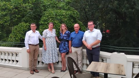 Visite des Pr&eacute;sidents de D&eacute;partements &agrave; l'IIBSN