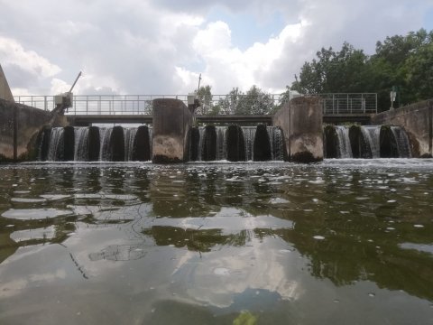 Incident sur le barrage du Marais Pin à Magné