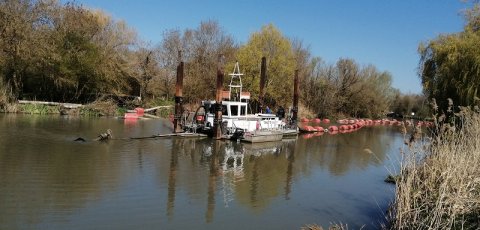 Fin du dragage du contour de Charrouin